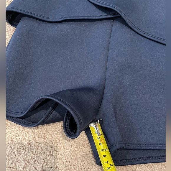 CHARLOTTE RUSSE Junior Navy Blue Tube Playsuit Jumpshort - Picture 10 of 10